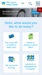 Mobile Screenshot of dwrcymru.com